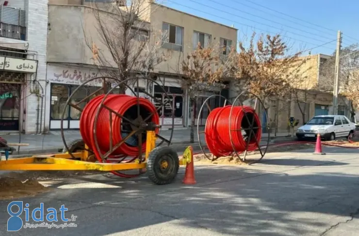 پیشرفت پروژه فیبر نوری در تهران: همان 30 درصد دو سال پیش