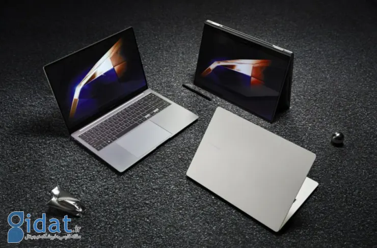گلکسی بوک 4 پرو با پردازنده‌های نسل 14 اینتل در دو مدل 14 و 16 اینچی رونمایی شد