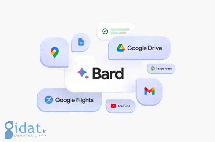 چت ربات هوش مصنوعی گوگل بارد به روز شد. به اطلاعات Gmail، Docs و Drive خود دسترسی داشته باشید