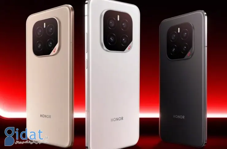 Honor GT Pro با تراشه پرچمدار و باتری 7200 میلی آمپر ساعتی معرفی شد