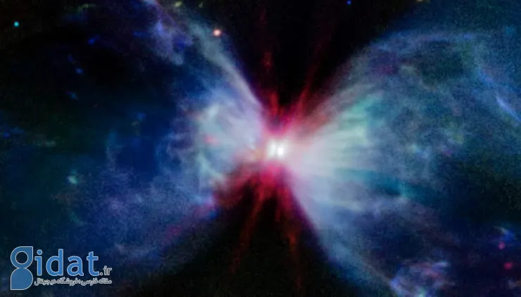 تلسکوپ فضایی جیمز وب تصویری شگفت انگیز از تولد یک ستاره منتشر کرده است