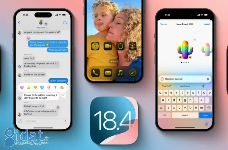 اپل iOS 18.4 را منتشر کرد. از اعلان های هوشمند گرفته تا پشتیبانی از جاروبرقی های رباتیک