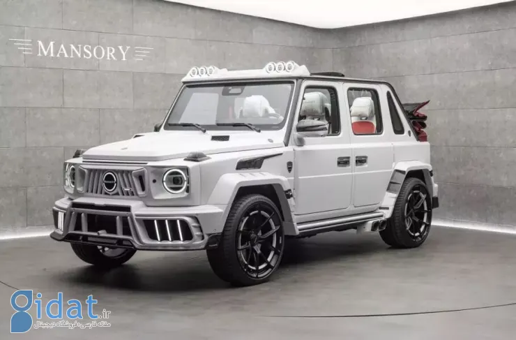 منصوری اسپرانزا معرفی شد. هیبریدی از جیپ رانگلر و مرسدس مایباخ G650