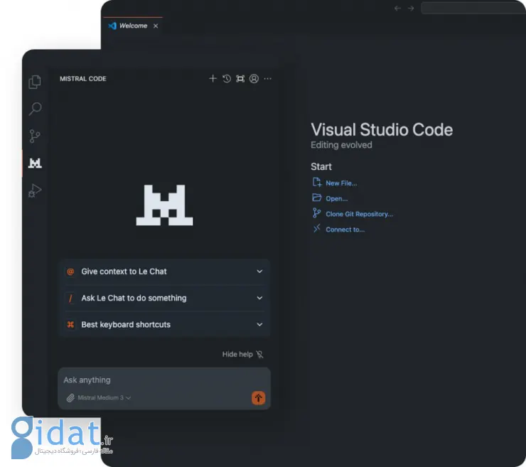 میسترال از Mistral Code رونمایی کرد؛ رقیب GitHub Copilot و Cursor