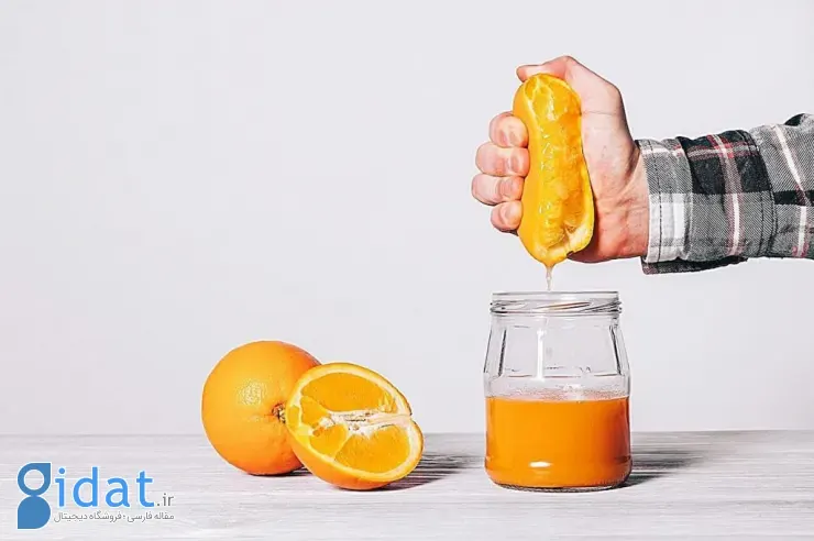 آب پرتقال طبیعی