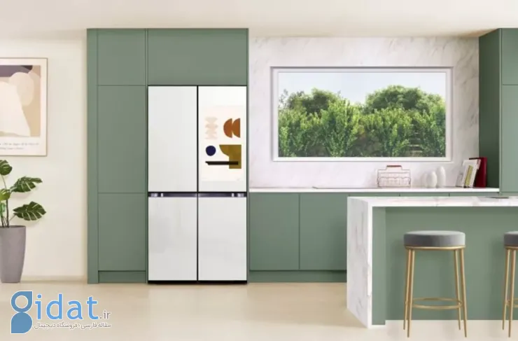 سامسونگ از یک یخچال هوشمند با فناوری «AI Hybrid Cooling» رونمایی کرد