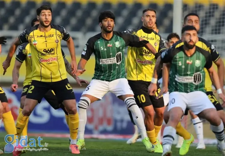 سپاهان با شکست مقابل خیبر به کورس قهرمانی بازگشت