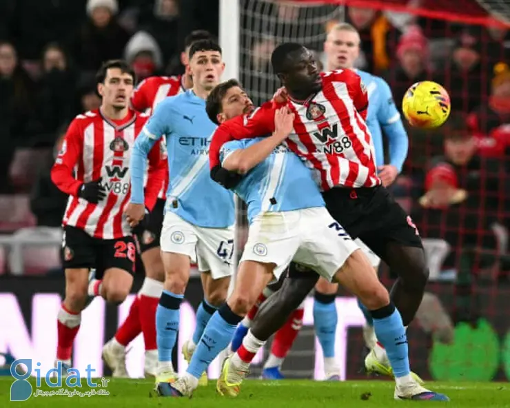 ساندرلند جلوی بردهای سیتی را گرفت