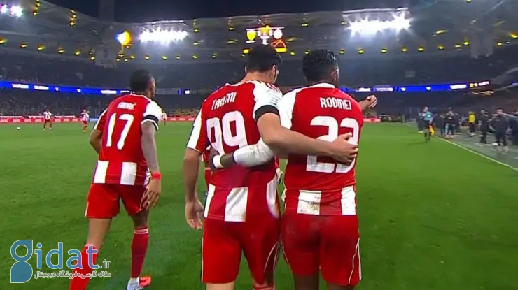 شادی گل ویژه طارمی پس از مهمترین گل فصل