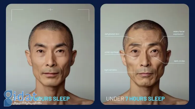 اگر 7 ساعت نخوابید، صورت شما به این شکل می شود