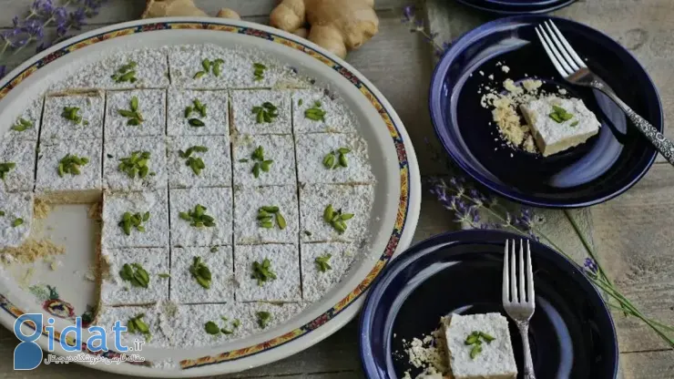 لذت یک لقمه شیرین و عطر زنجبیل تازه با حلوای زنجبیلی