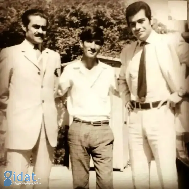 «بهروز وثوقی و عباس شباویز» در پشت صحنه قیصر