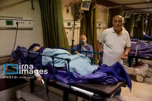 تصاویری از مجروحان حمله اسرائیل به تهران