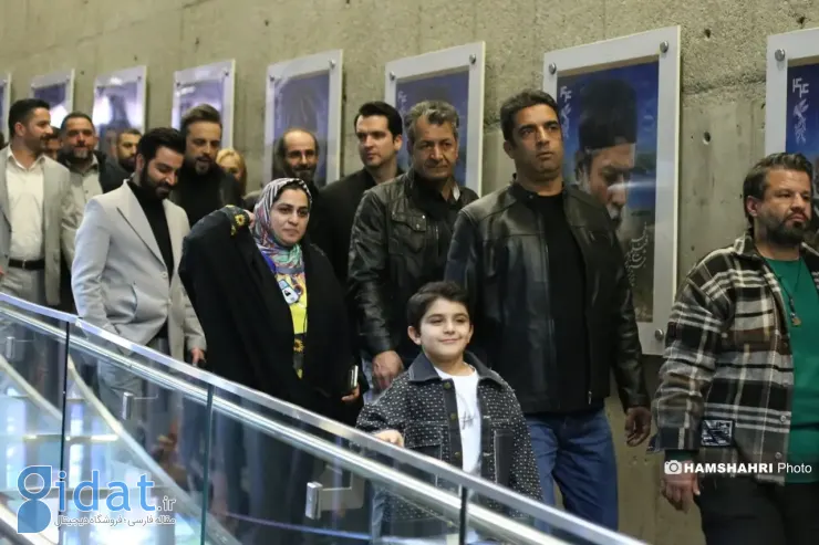 عکسی چشمگیر از منوچهر هادی در جشنواره فجر