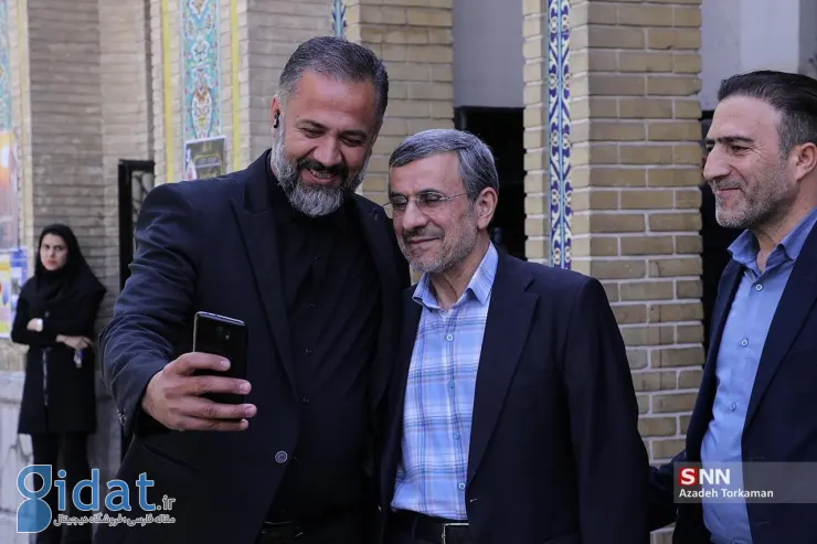 تصاویری از تغییر چهره احمدی‌نژاد بعد از عمل زیبایی
