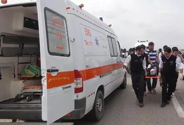 انحراف مینی‌بوس از جاده ۱۴ مصدوم برجای گذاشت