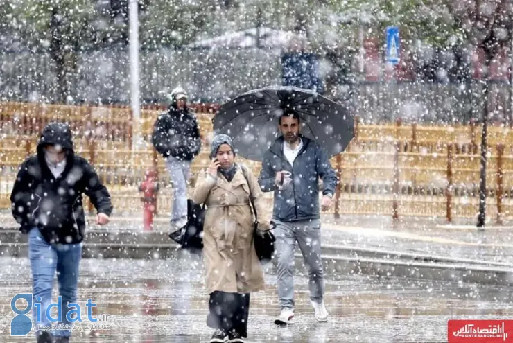 پیش‌بینی بارش ۱۵ روزه کشور