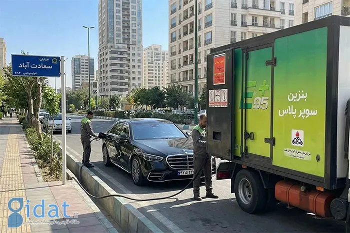 گسترش اشرافیت سیار با توزیع بنزین سوپر