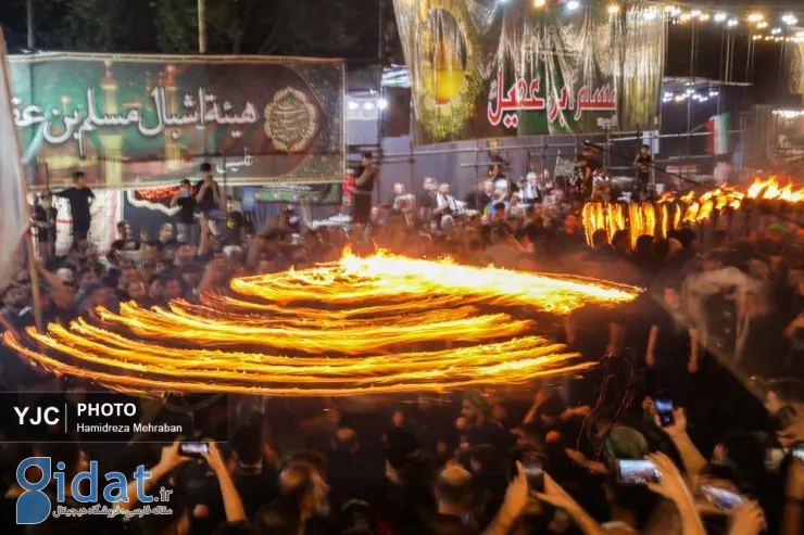 تصاویری از عزاداری عراقی‌های مقیم تهران