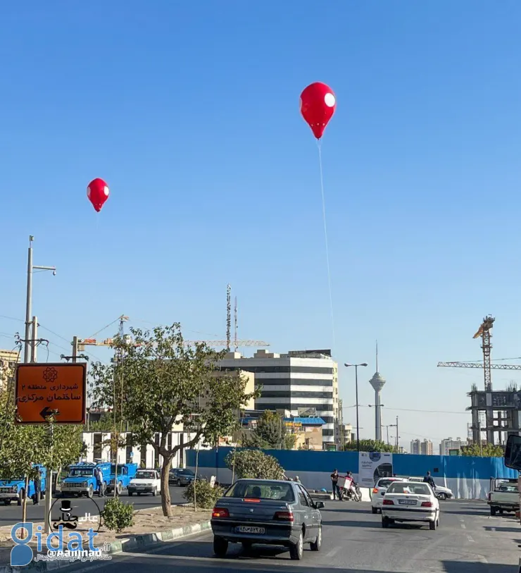 تصویر عجیبی که امروز از تهران ثبت شد