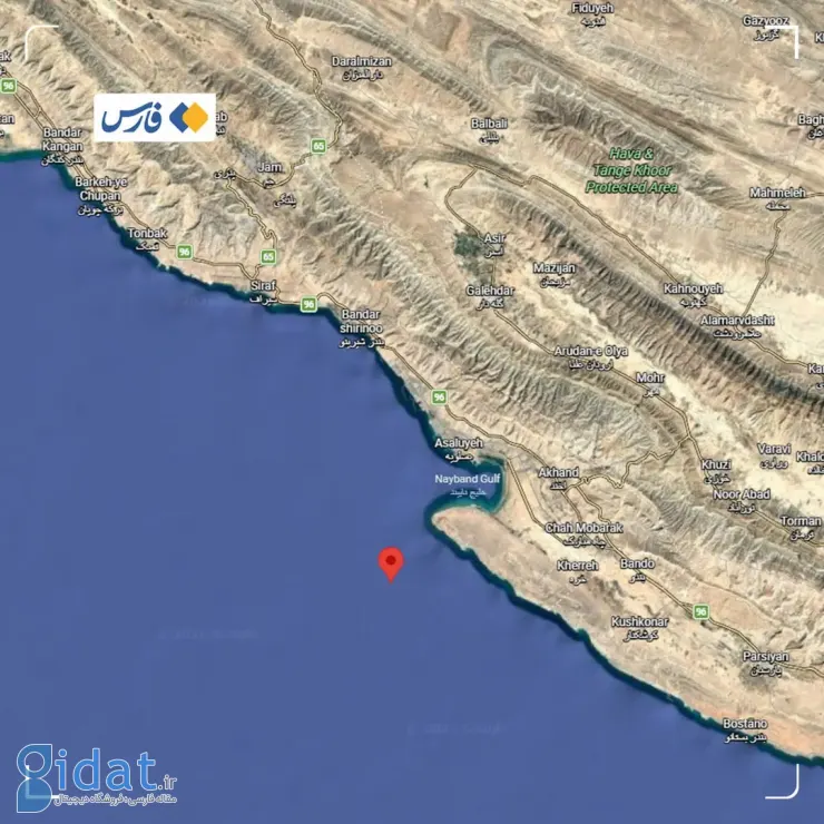 زلزله های پی در پی عسلویه مشکوک شد