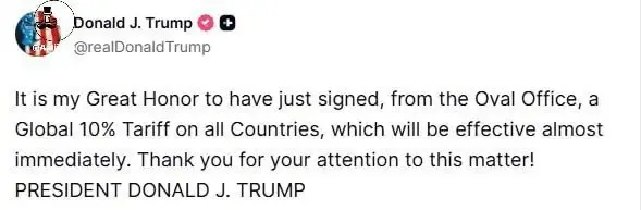 ترامپ تعرفه جهانی جدیدی را برای همه کشورها امضا کرد