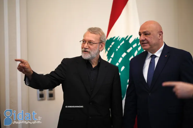لاریجانی+و+جوزف+عون+2
