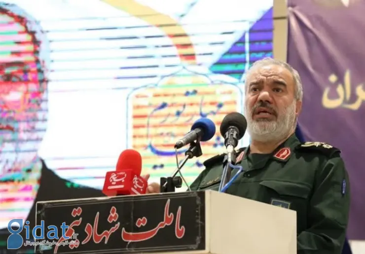 سردار فدوی: اسرائیل دچار خطای محاسباتی شد‌