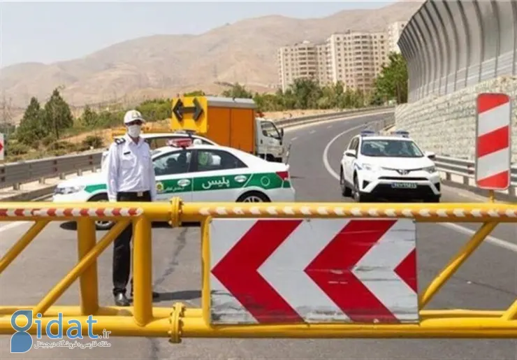 جاده چالوس به سمت کرج بسته شد