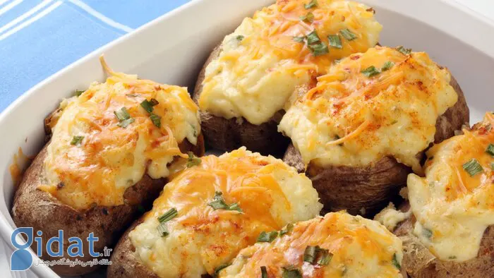 پیراشکی سیب زمینی شکم پر، یک غذای خوشمزه و آسان