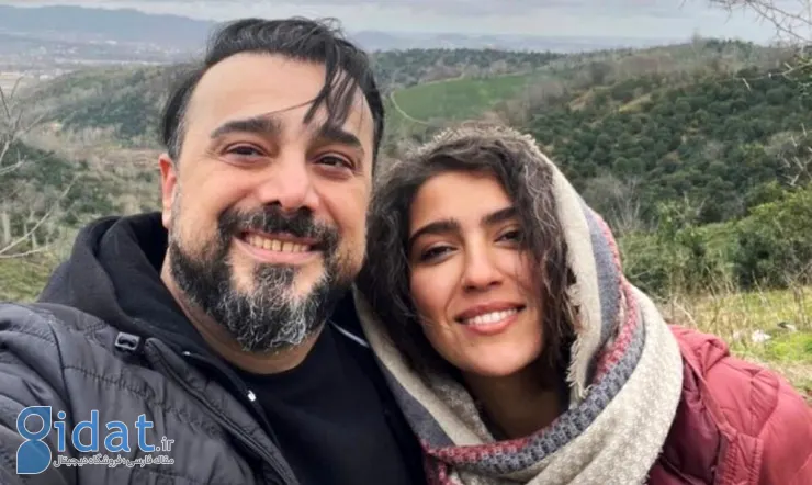 قاب خانواده سپند امیرسلیمانی در رستوران