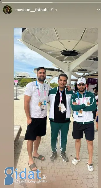 حضور جنجالی یک ایرانی در المپیک پاریس!