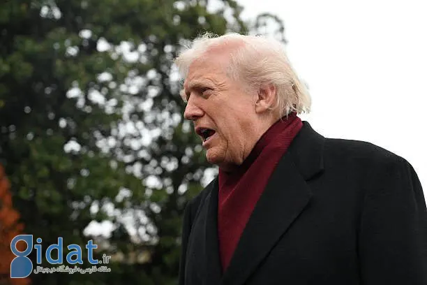 ترامپ با استایل زمستانی توجهات را به خود جلب کرد