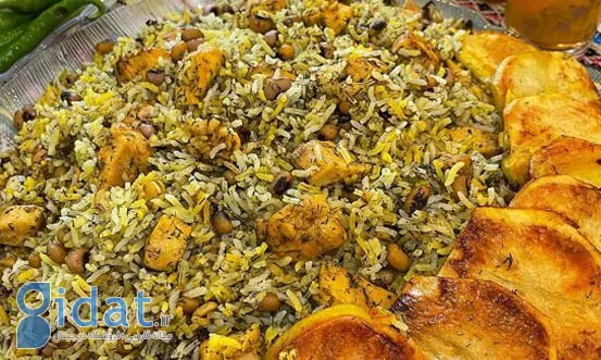 طرز تهیه لوبیا پلو شیرازی با دستور پخت ساده