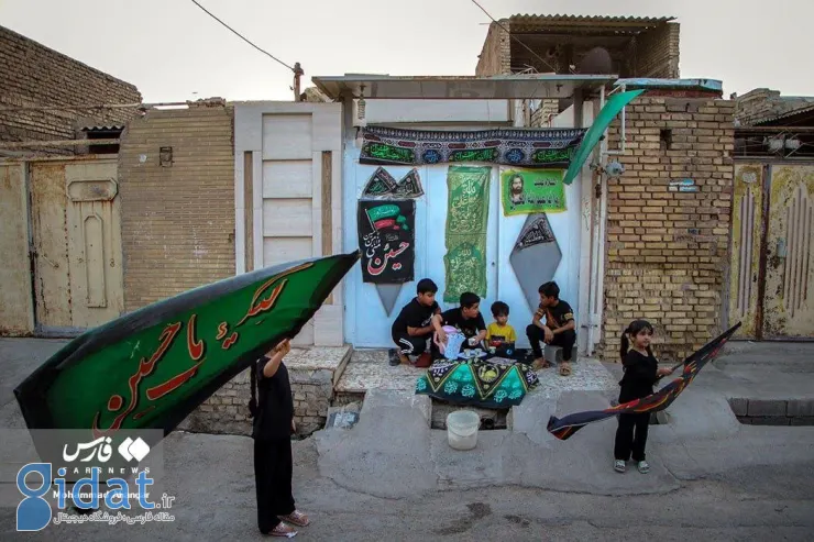 تصاویر جالب از هیئت بچه ها در خوزستان