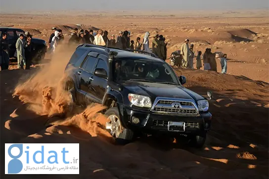 وقتی صحرای قندهار به پیست آفرود تبدیل می‌شود