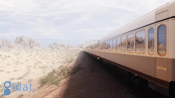 راه‌اندازی لاکچری‌ترین قطار خاورمیانه در عربستان سعودی
