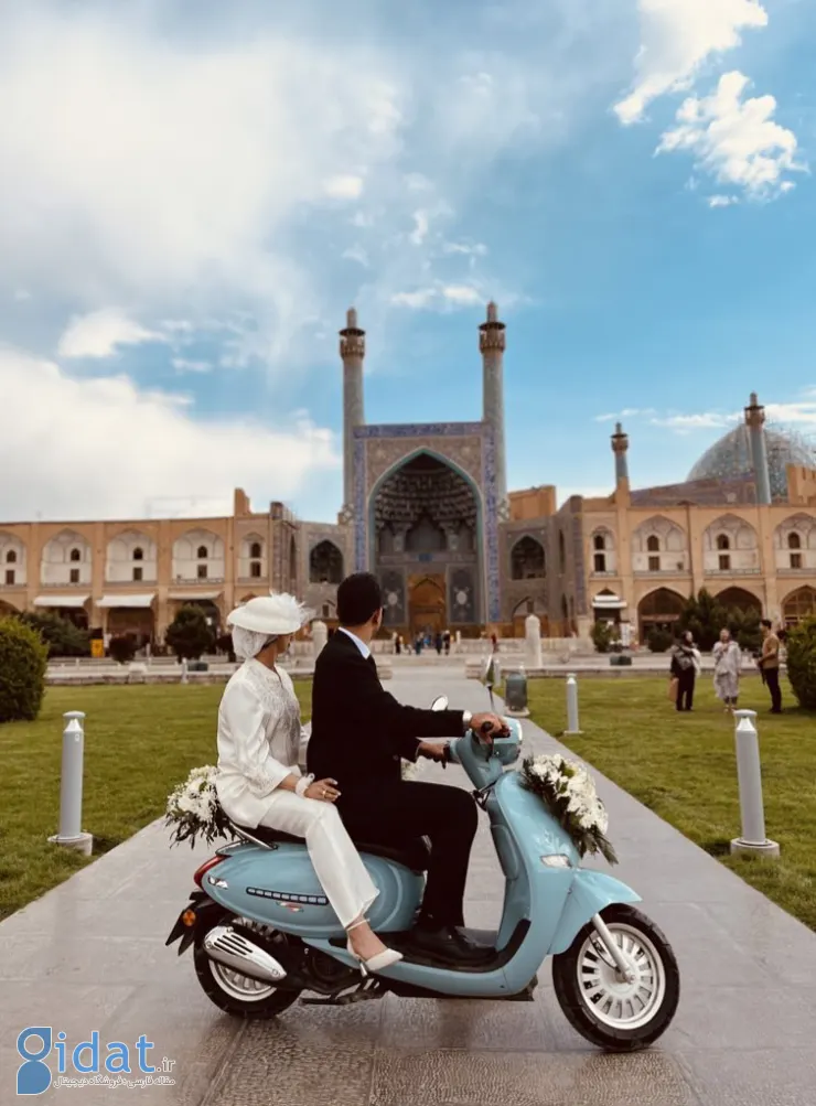 تصویری خاص از یک زوج جوان در اصفهان پربیننده شد