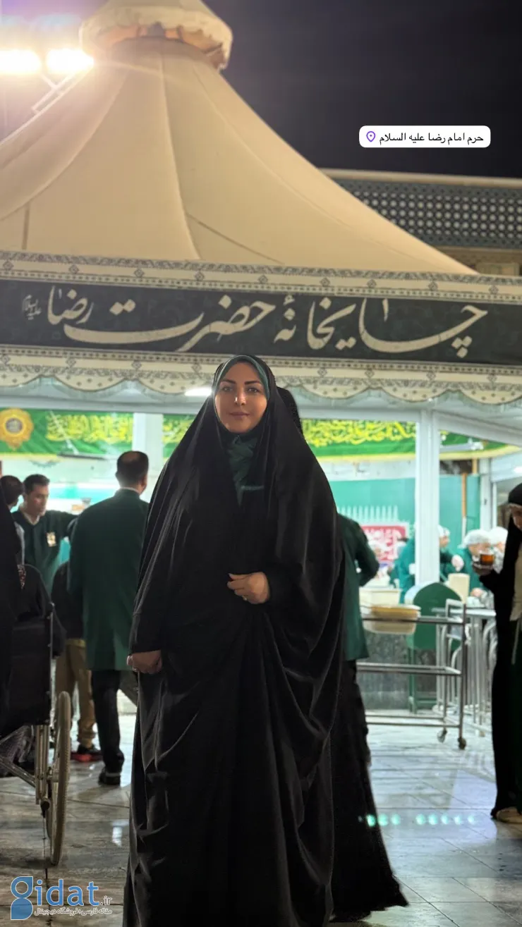 عکس جدید المیرا شریفی مقدم در مکان مذهبی