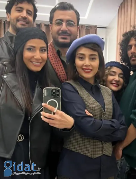 دورهمی بازیگر پایتخت با سه بازیگر جذاب سینمای ایران