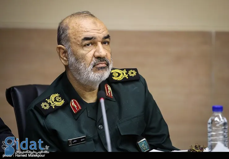 فرمانده کل سپاه پاسداران به آمریکا پیام داد