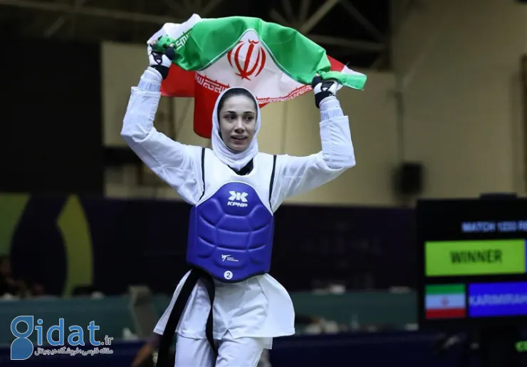 ساینا با اقتدار اولین طلای تکواندوی ایران را به دست آورد