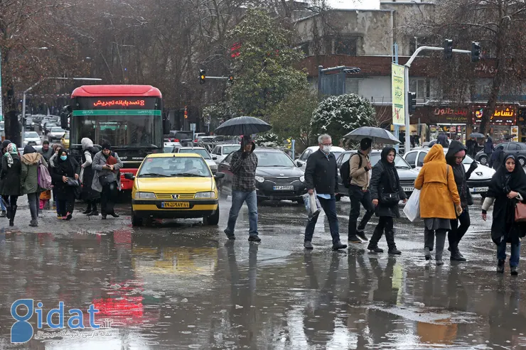 این استان ها از فردا باید منتظر بارش شدید باران باشند