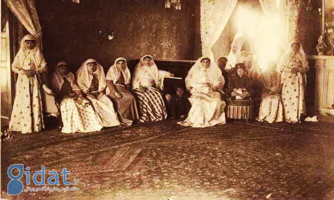 جشن تولد ناصرالدین شاه با حضور بانوان حرمسرا