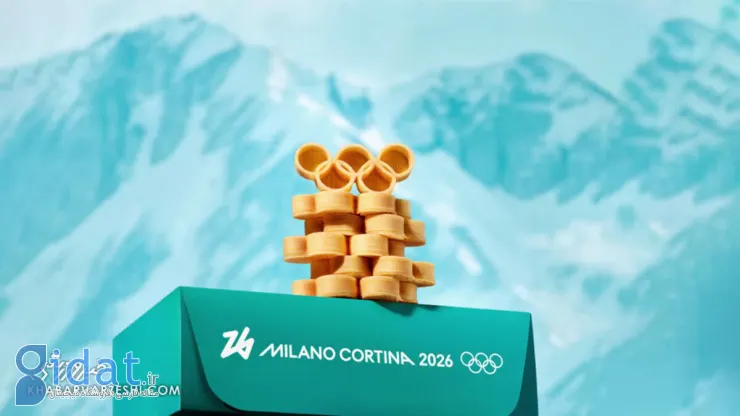 اتفاقی خنده دار در ایتالیا: حلقه های المپیک به ماکارونی تبدیل شدند!