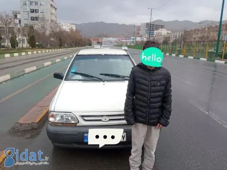 پلیس خودروی راننده 10 ساله اراکی را توقیف کرد