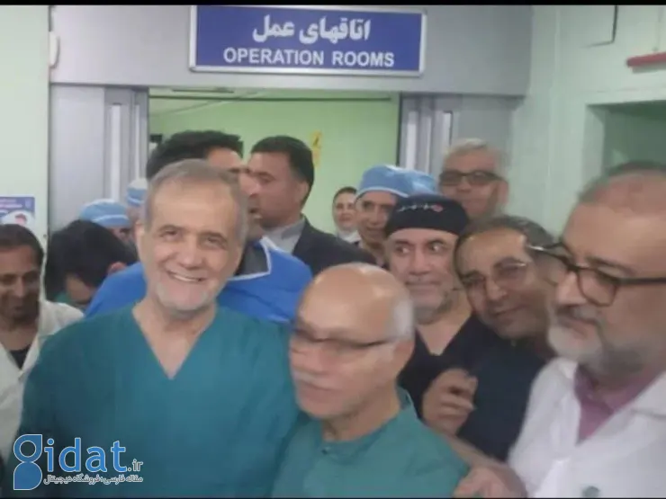 مسعود پزشکیان جان ۲ بیمار را نجات داد