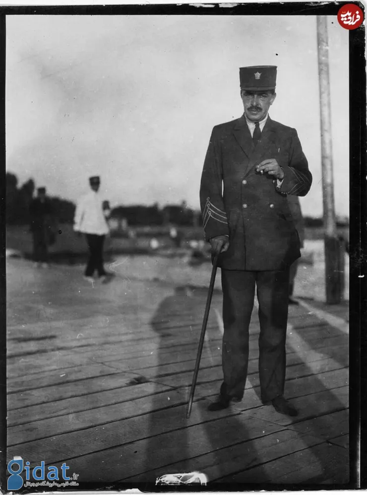 عکسی نادر از تیمورتاش، وزیر دربار پهلوی اول