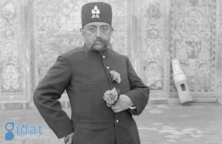 نقاشی از دوران نوجوانی مظفرالدین شاه در موزه لوور