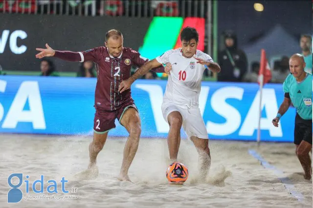 شاهکار ملی‌پوشان ساحلی ایران در جام جهانی